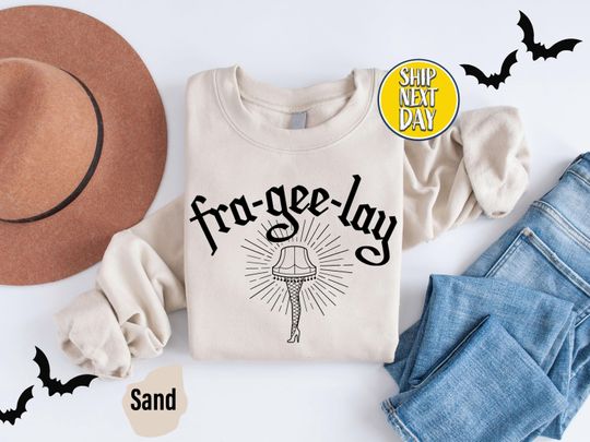 Discover Fra Gee Lay Leg Lamp Christmas Sweatshirt