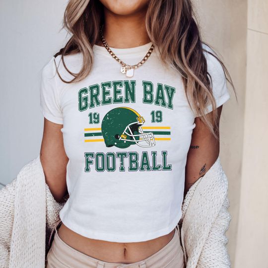 Green Bay Football Shirt Greenbay Shirt Football Girlfriend Shirt Game Day Outfit Football Outfit Tailgate Shirt Football Wife Shirt