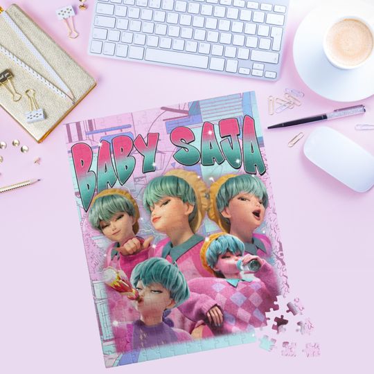K-Pop Demon Hunters Baby Saja Puzzle Cute Saja Boys Kpop Fan Gift