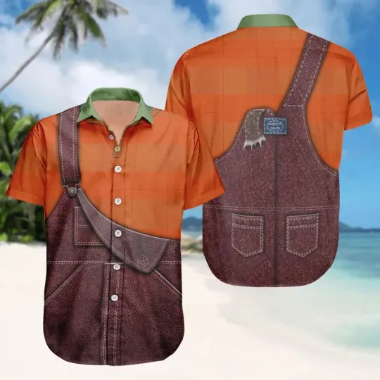 Discover Disney Wreck-It Ralph Cosplay Halloween Hawaiiian Shirt