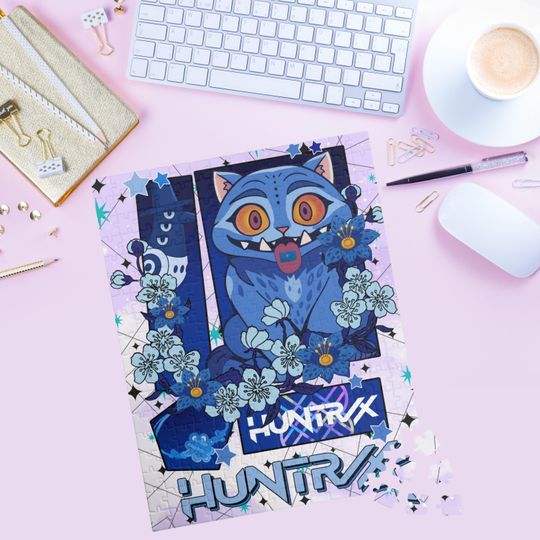 K-Pop Demon Hunters Derpy Tiger Puzzle Huntrix Saja Boys Kpop Fan Gift