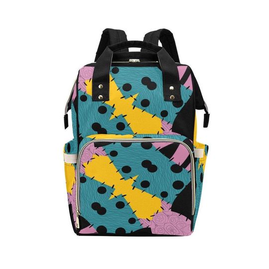 Discover Sally Patches Diaper Backpack, Nightmare Before Christmas Bag