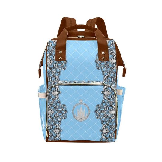 Snow Queen Diaper Backpack, Back to School Gift for Kids