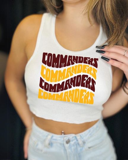 Discover Burgundy & Gold Game Day Tank | Vintage Football Fan Shirt | Sundays in D.C. | Groovy Tailgate Top