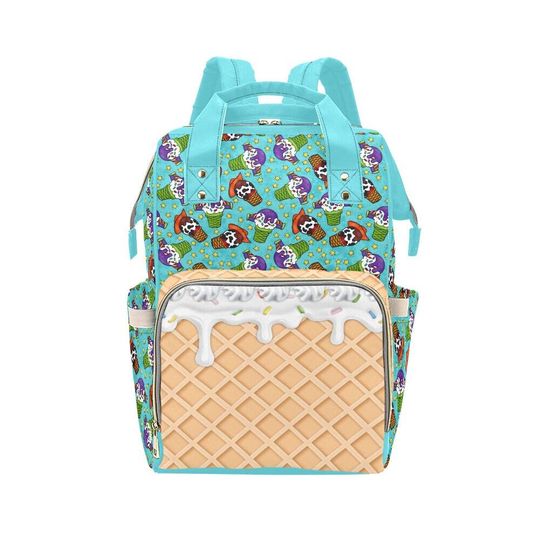 Toy Story Ice Cream Cones Diaper Backpack, Back to School Gift for Kids