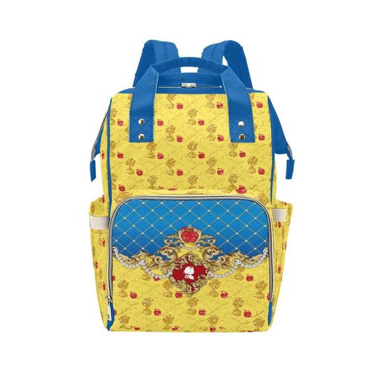 Discover Snow White Ornate Diaper Backpack, Back to School Gift for Kids