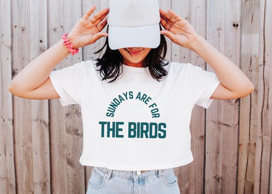 Discover Philadelphia Eagles Crop Top: Women's Football Cropped Tee