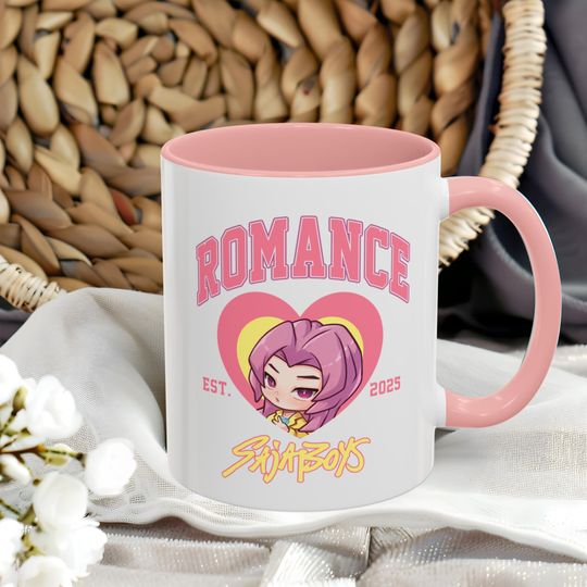 Romance Coffee Mug Saja Boys K-Pop Demon Hunters Cup 11oz & 15oz
