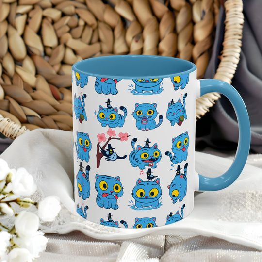 Discover Derpy Tiger Coffee Mug K-Pop Demon Hunters Fan Cup 11oz & 15oz