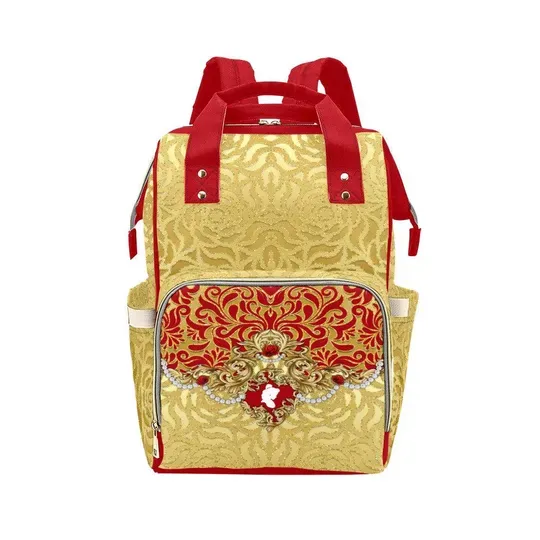 Discover Belle Ornate Diaper Backpack, Back to School Gift for Kids
