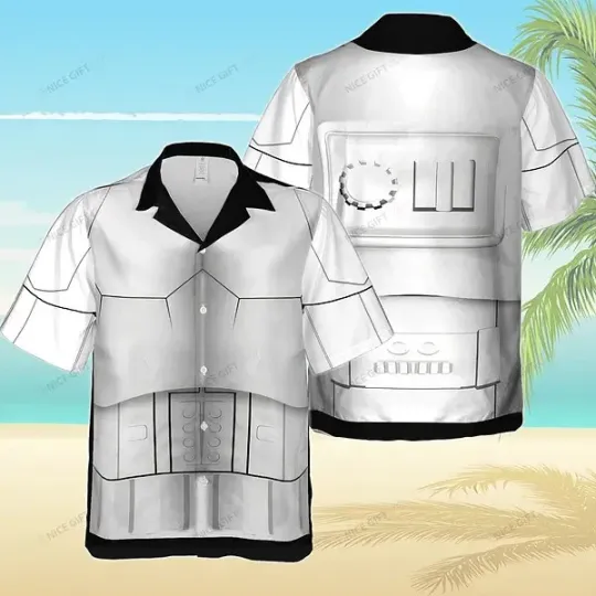 Stormtrooper Glory Showcased On Hawaiian Shirt Star Wars Shirt