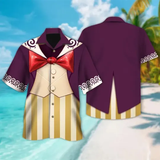 Discover Disney Wreck-It Ralph King Candy Villain Cosplay Halloween Hawaiian Shirt