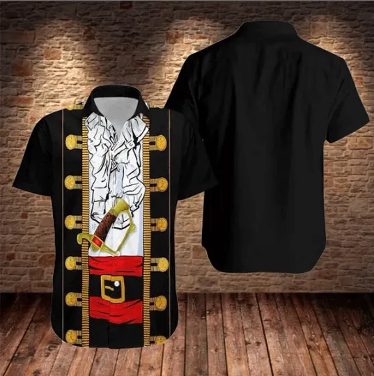 Discover Funny Halloween Pirate Trendy Hawaiian Shirt