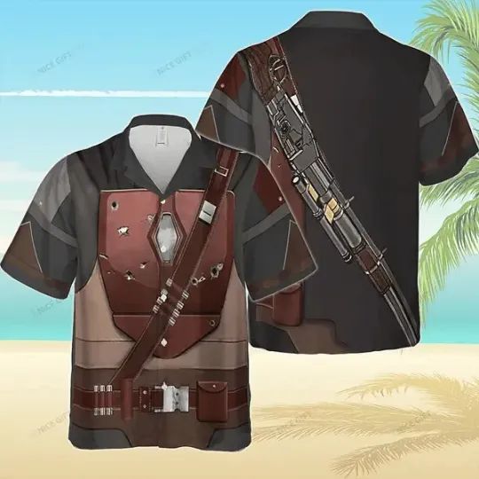 Discover Beskar Cosplay From Star Wars Hawaiian Shirt