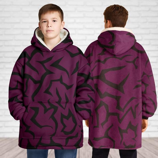Abby Kpop Saja Boys Cosplay Blanket Hoodie, Abby Saja Hoodie With Pocket, Abby Saja Shirt, Kpop Demon Hunters Costume, Halloween Gifts