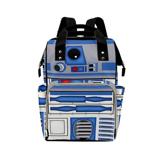 Discover Droid Diaper Backpack, Back to School Gift for Kids
