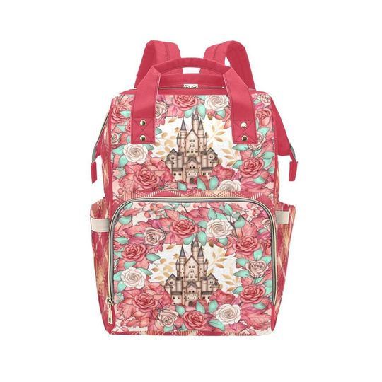 Autumn Castle Diaper Backpack, Back to School Gift for Kids