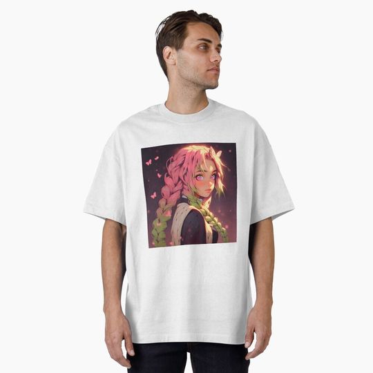 Mitsuri DS Cute Anime Girl T-Shirt, Fan Art Anime Design Classic T-Shirt