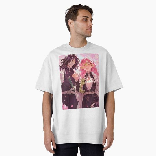 Discover Love and Snake Hashira Oversized T-Shirt