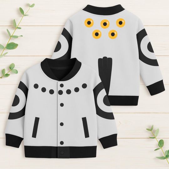 Kpop Demon Hunters Sussy Costume Jacket Kids, Derpy Tiger Cosplay Baseball Jacket, Derpy Tiger Costume Gift, Sussy Jacket Adult