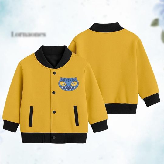 Zoey Demon Hunters Baseball Jacket, Kpop Demon Hunters Kids Jacket, Zoey Huntrix Cosplay Adult Jacket, Saja Boys, Derpy Tiger Gift