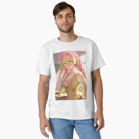 Discover Student Hashira Classic T-Shirt, Fan Art Anime Design Classic T-Shirt