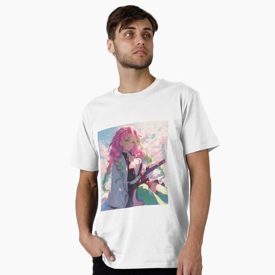 Mitsuri kanjori Premium T-Shirt, Fan Art Anime Design Classic T-Shirt
