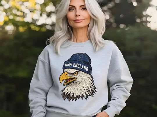 Discover Vintage New England Mascot Football Shirt, Game Day Shirt, Football Mom Gift, Football Gift, Gift For Her, Football Season Shirt