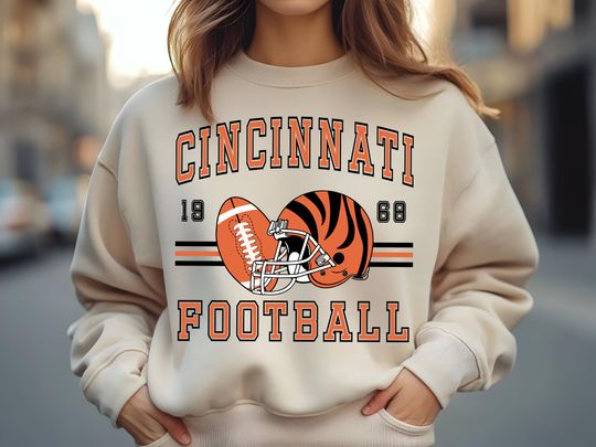 Discover Cincinnati Football Shirt, Game Day Shirt, Football Mom Gift, Cincinnati Football Gift, Gift For Her, Comfort Colors, Football Season