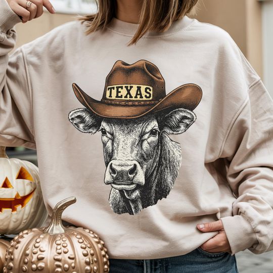 Discover Old School Texas Football Sweatshirt, 90s Texas Sweater, Texas Crewneck, Longhorn Football Fan Gift, Texas Merch, Gifts for Him