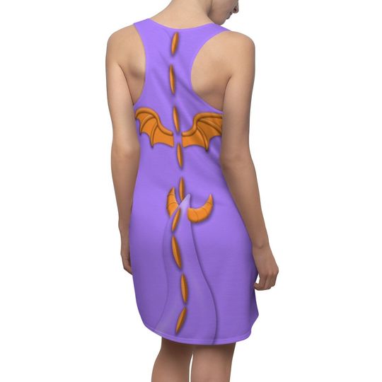 Disney Epcot Dress, Figment Costume, Purple Dragon Dress for Women, Disney Cosplay Dress