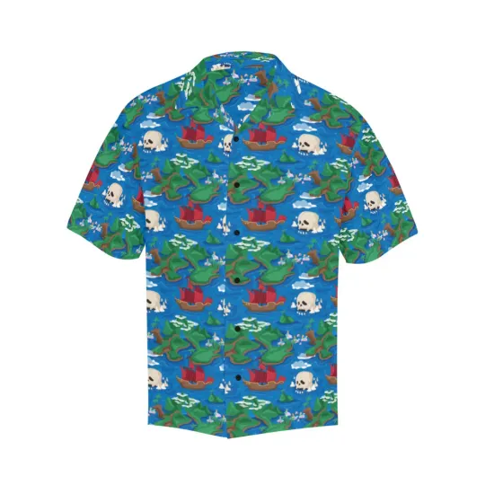 Discover Disney Peter Pan Neverland Map Hawaiian Shirt