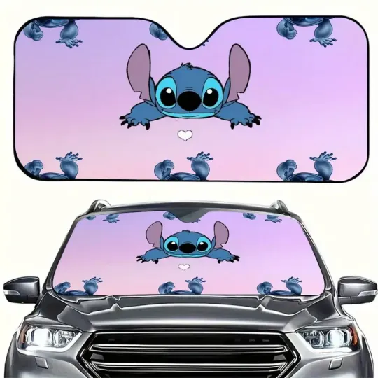 Discover Disney Stitch Car Sunshade, Stitch & Lilo Car Sunshade, Stitch Car Sunshade