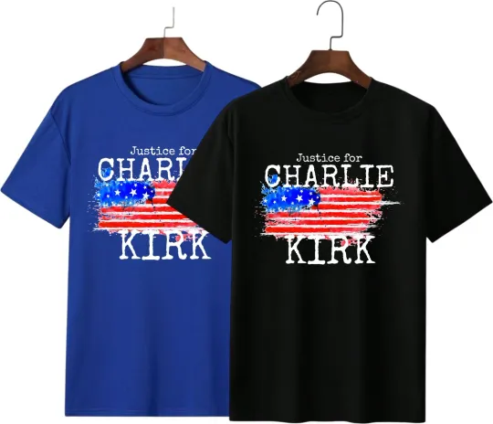 Discover Justice for Charlie Kirk T-Shirt, Unisex Tribute Tee