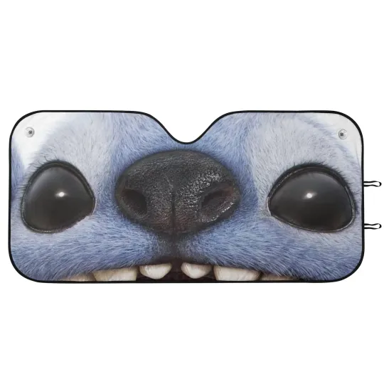 Discover Disney Lilo & Stitch Car SunShade Funny Interior Scene Cover for Auto Window