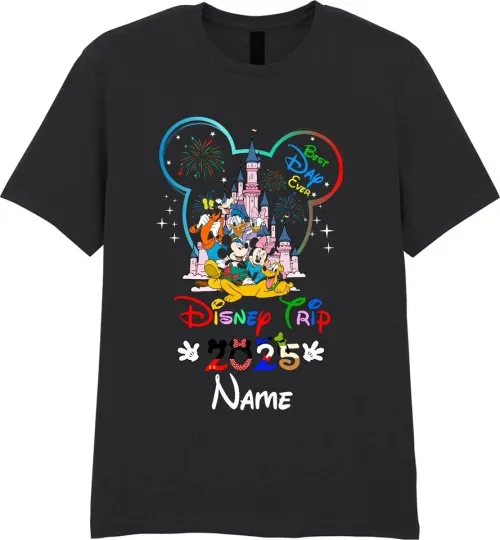 Discover Personalized Disney Family Matching T-Shirt for 2025 Trip
