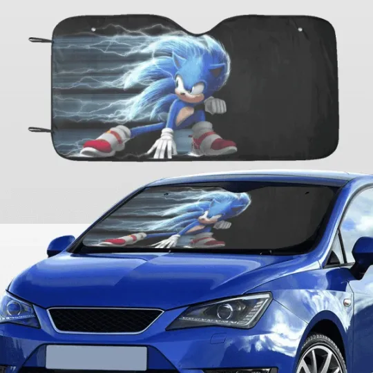 Discover Sonic Car Sun Shade, Disney Car Sun Shade