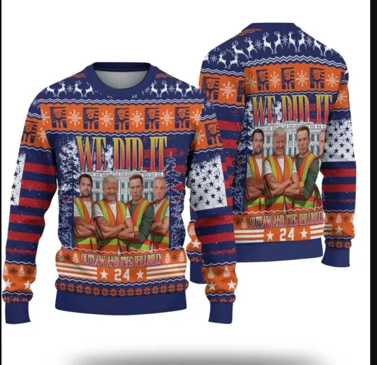 Discover Trump_2024 Ugly Christmas Sweater Donald Trump Won Xmas Ugly Sweater Gift