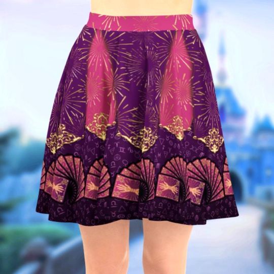 Villains Princess and the Frog Cosplay Women's Skater Skirt