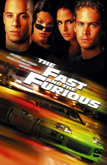 Discover Fast and the Furious movie poster (b) - Vin Diesel, Paul Walker - 11"x17"