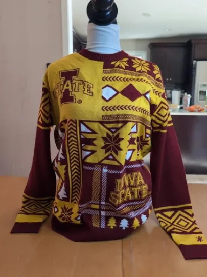 Discover Iowa State Cyclones  Ugly Christmas Sweater Holiday Party M