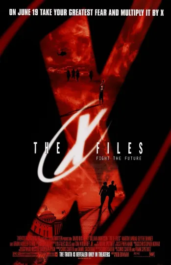 The X Files Movie Poster - David Duchovny, Gillian Anderson  - Premium Matte Vertical Poster