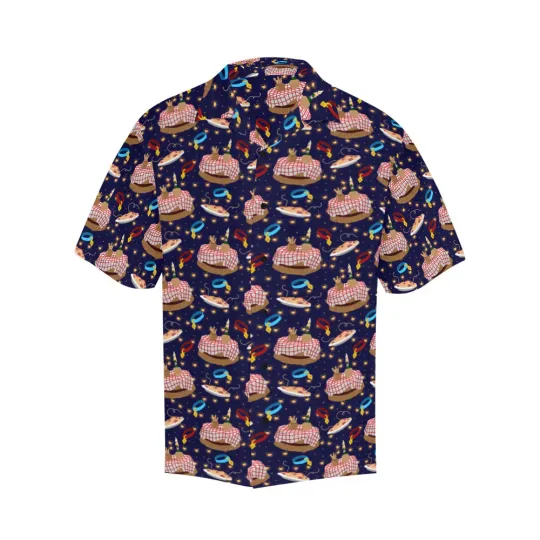 Disney Lady And The Tramp Bella Notte Hawaiian Shirt
