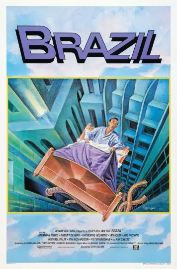 Discover Brazil Movie Poster -  Jonathan Pryce, Terry Gilliam - Premium Matte Vertical Poster