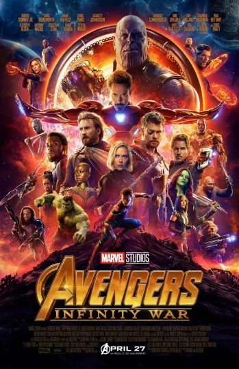 Discover Avengers Infinity War Movie Poster  – Premium Matte Vertical Poster