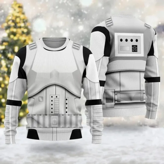 Discover BG Stormtroopers Star Wars Ugly Christmas Sweater, Star Wars Movie Xmas Sweatshi