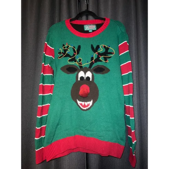 Discover Ugly Christmas Sweater Xmas Size Large