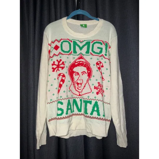 Discover Ugly Christmas Sweater Xmas Size Large Elf