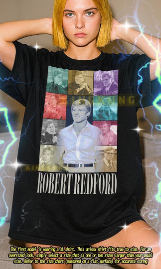 Discover Robert Redford Bootleg Tee, Redford Longsleeve, Redford Graphic Tee