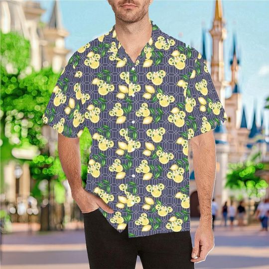 Discover Minnie Mouse Lemons Hawaiian Shirt